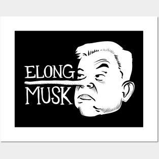 Elong Musk Posters and Art